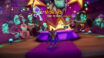 Crash Bandicoot 4 - 106% Walkthrough, Part 80: Off Beat (Platinum Time Trial)