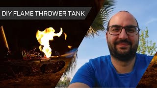 DIY Flame Thrower Tank - Make Your Own FlameThrower Tracked Tank DIY Flame Thrower Tank - Make Your Own FlameThrower Tracked Tank
