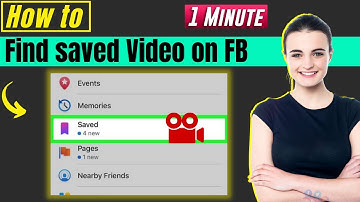 How to find saved videos on Facebook 2024 | where my saved video Fb