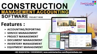 CONSTRUCTION COMPANY PROJECT WISE ACCOUNTING SOFTWARE - BUILDERS & DEVELOPERS, CONSTRUCTION SOFTWARE screenshot 5