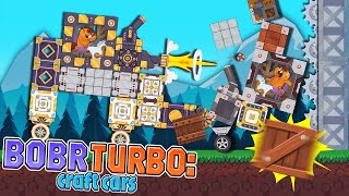 Bobr Turbo: Craft Cars Gameplay screenshot 5