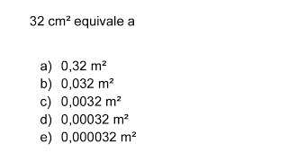 Conversion from cm² to m² #mathematics #competitions
