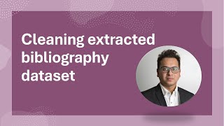 Famous Cleaning extracted bibliography dataset Wealth