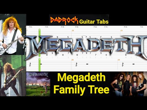 Family Tree - Megadeth - Guitar + Bass TABS Lesson