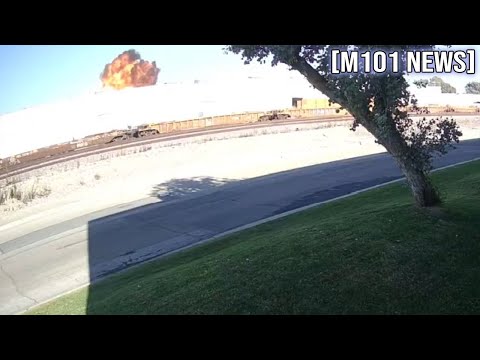 Video Shows Moment Small Plane Crashed Into Commercial Building In Fullerton, California