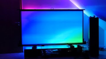 Ambilight mit Beamer / Leinwand über Raspberry Pi 3 und Hyperion