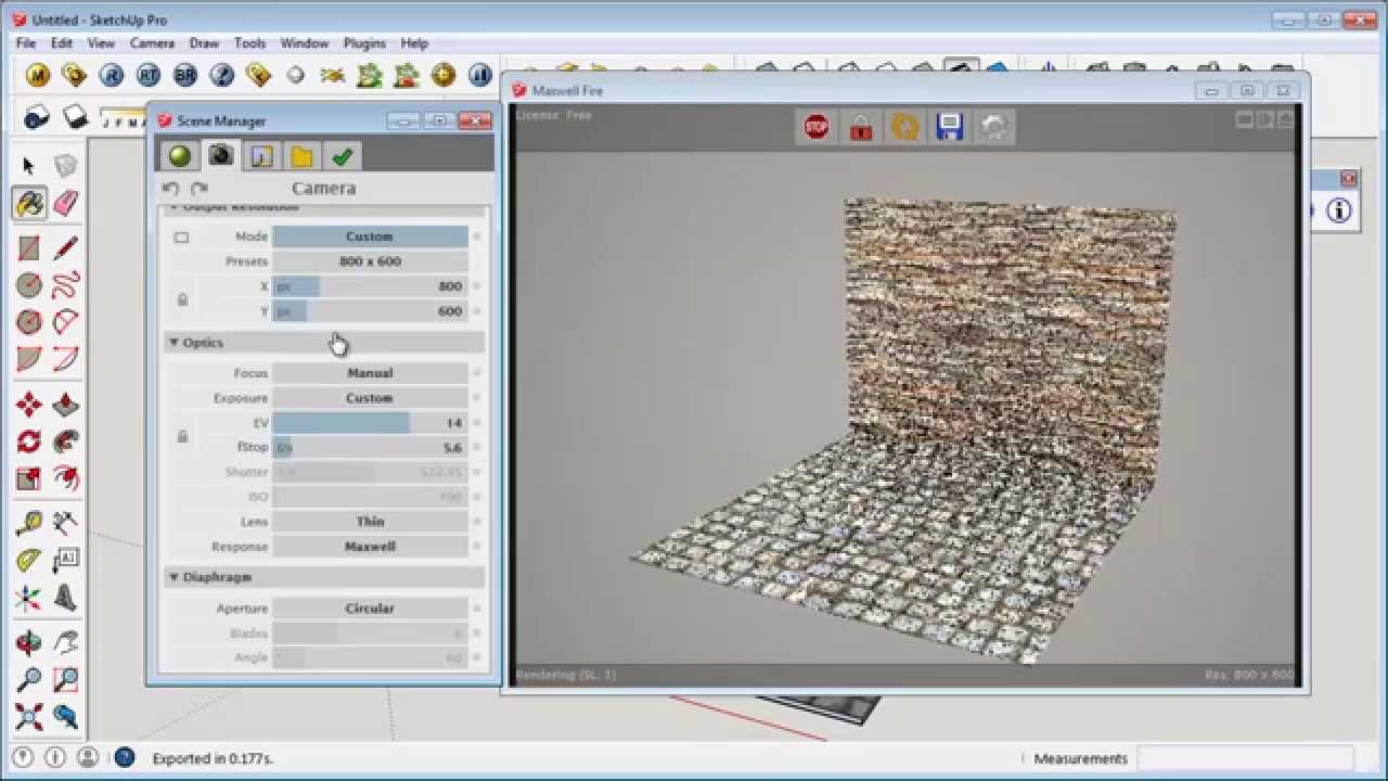 sketchup 2015 rendering plugin