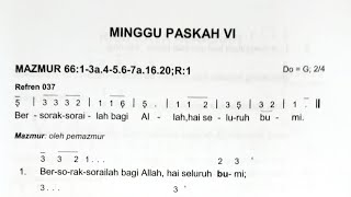 Download lagu Mazmur Tanggapan|| Edisi Baru|| Minggu 10 Mei 2026|| MINGGU PASKAH VI (6) - Tahun A 