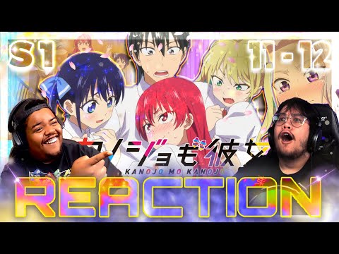 NAGISA BEST GIRL? | Girlfriend, Girlfriend EP 11 & 12 REACTION