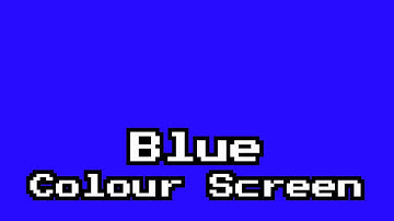 Blue Colour Screen — (Hex #270CFE) (3h) | Relaxation & Mood Therapy