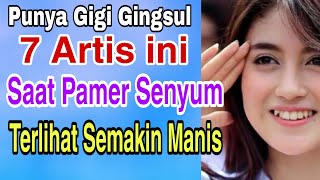 Punya Gigi Gingsul,  7 Artis saat Pamer Senyum Ini Makin Manis