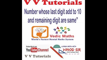 Number whose last digit add to 10 and remaining digits are same.