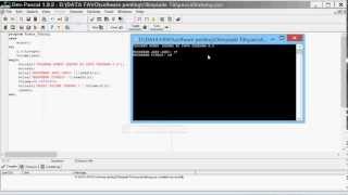 [PASCAL] Tutorial Membuat Program Rumus Tabung 1
