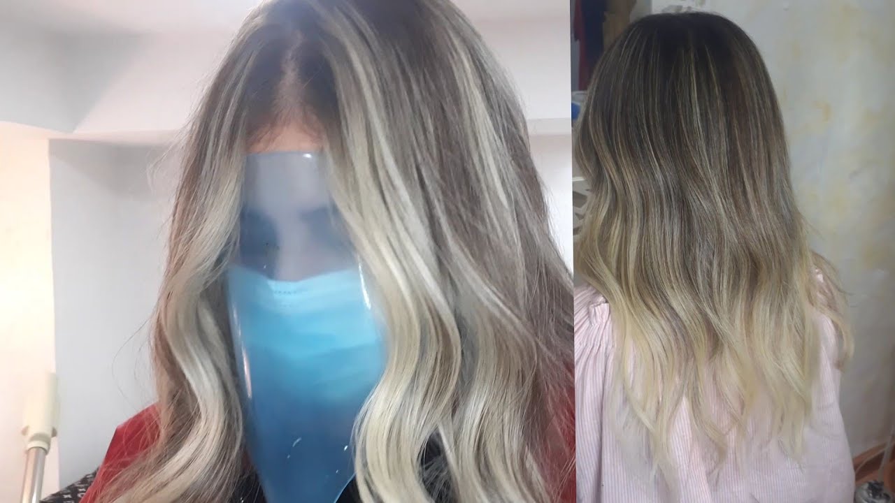 اتعلمي البالياج فدار 😍 بأسهل طريقة   من اول محاولة راح يخرجلك top 👍😋 فيديو تطبيقي 100% balayage