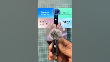 Grenaro S18 Wireless Mic 3 Level Noise Cancellation Mode Test | Best Wireless Mic Under 1000