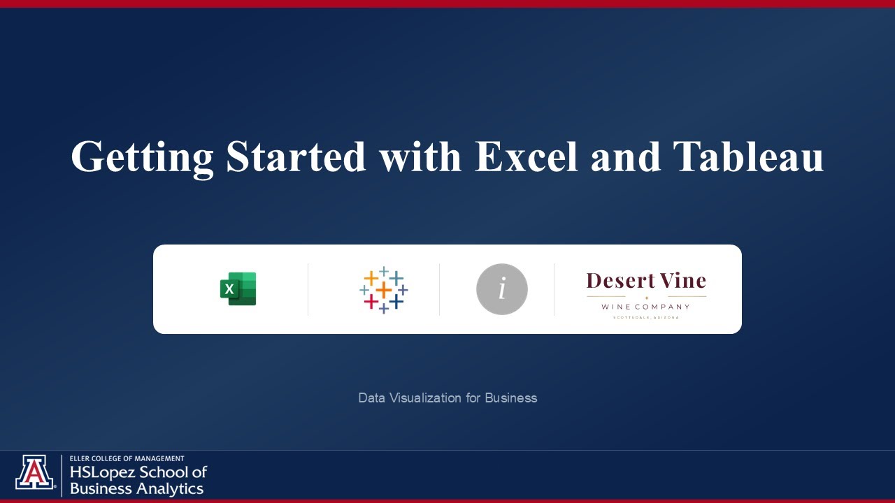 Getting Started with Excel and Tableau - 2