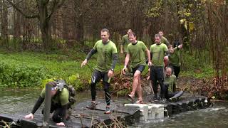 Commando Series Obstacle #18 Wobbly Bridge