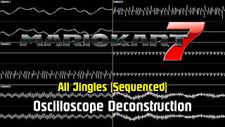 Mario Kart 7 - All Jingles Sequenced Oscilloscope Deconstruction