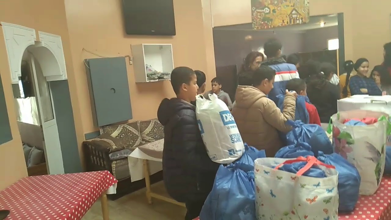 زيارة لدار الأيتام بالمحمدية