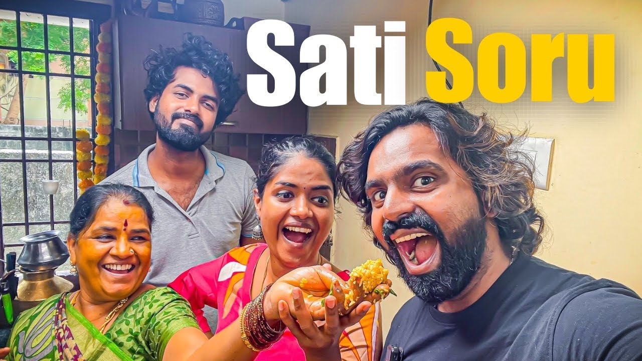 Back to அம்மா Veedu🏡 | Sunday Samayal Sati Soru🤤