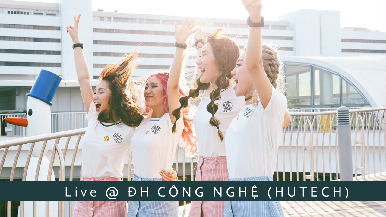 Lip B | LOVE YOU WANT YOU & SỐ NHỌ | Live @ ĐH HUTECH (HD)