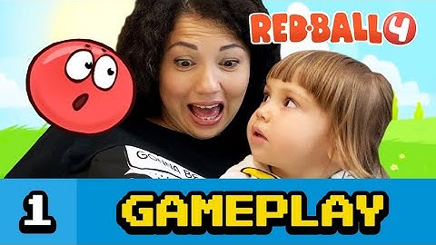 Red Ball 4 Gameplay HD Walkthrough Part 1 with Happy Diana