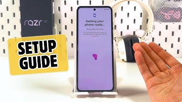 How to Setup Motorola Razr 50