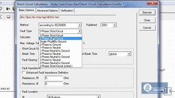Tutorial DIGSILENT - Parte4A - Cortocircuito y/o Fallas en Sistemas de Potencia