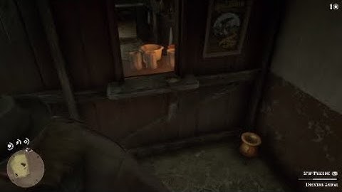 Red Dead Redemption 2: Killing rats in a bar in St. Denis