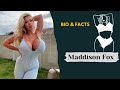 Maddison Fox Curvy Plus Size Model Plus Size Fashion Social Media Star Bio Facts