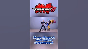 Tekken 8 Steve (Rogers)combo feat. invisible wall 🥊💥 #tekken8 #stevefox #marvel #captainamerica