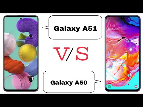 Samsung Galaxy A51 vs Galaxy A50 Galaxy A50 vs Galaxy A51 Phone Full Specification Comparisons