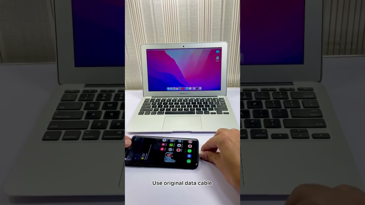 How to connect android phone to MacBook 