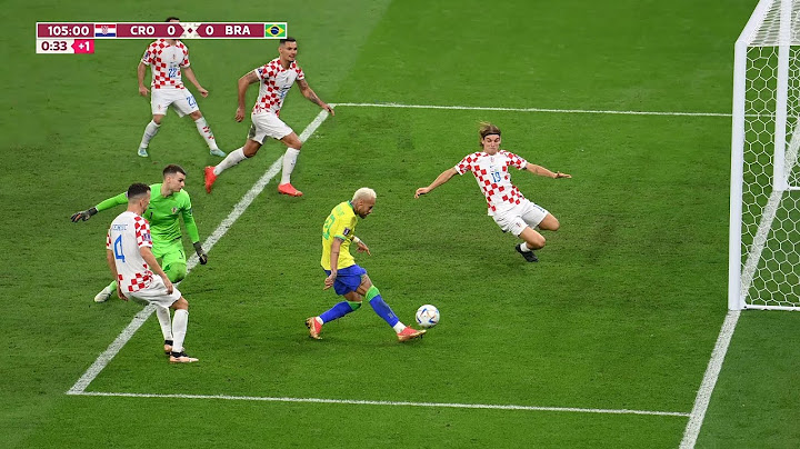 NEYMAR FAZ GOL GENIAL, MAS SELEÇAO ACABA ELIMINADA DA COPA | Neymar vs Croácia (09/12/2022)