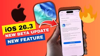 iPhone iOS 26.3 Beta New Update Features | iOS 26.3 New Update Features
