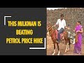 Maharashtra milkman Pandurang Vishe delivers on horse to beat petrol price hike