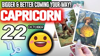 Capricorn ♑️😳💪BIGGER \& BETTER COMING YOUR WAY❗️💰 horoscope for today OCTOBER 22 2025 ♑️ #capricorn