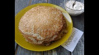 Блины на дрожжах: рецепт от Foodman.club Блины на дрожжах: рецепт от Foodman.club