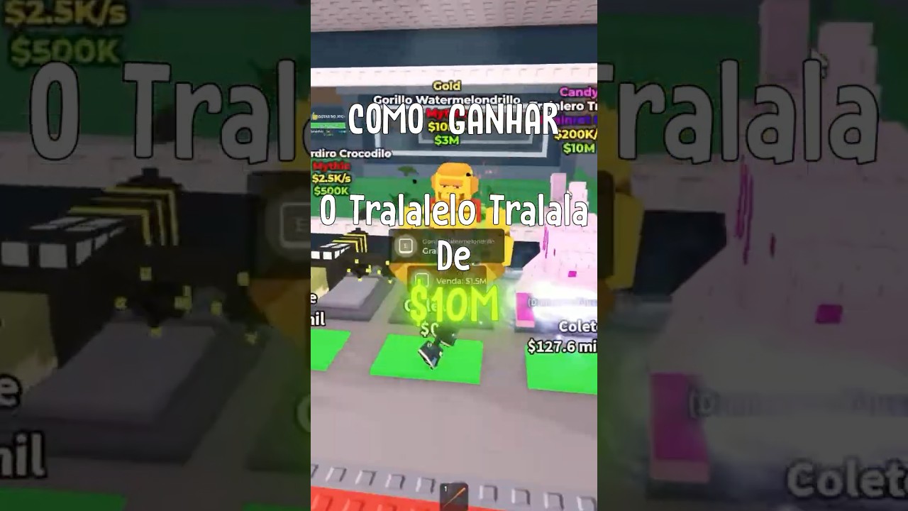COMO GANHAR UM BRAINROT DE 10 MILHÕES NO ROBLOX😱 #roblox #brainrot #phonk #funny