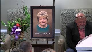 Jean Stewart Lee Funeral Service will begin at 11:00 A.M.