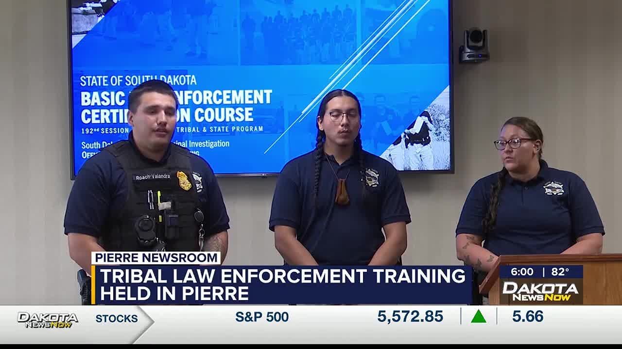 Tribal law enforcement training held in Pierre