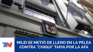 Milei Se Metió En La Pelea Contra La Afa Sturzenegger Hizo Un Informe Sobre El Trato Arbitral