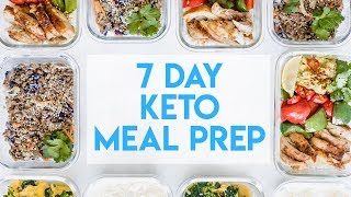 7 Day KETO Meal Prep - Simple Healthy Meal Plan screenshot 5