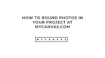 Photo Editing: Rounding Photos in a Family History Project - MyCanvas
