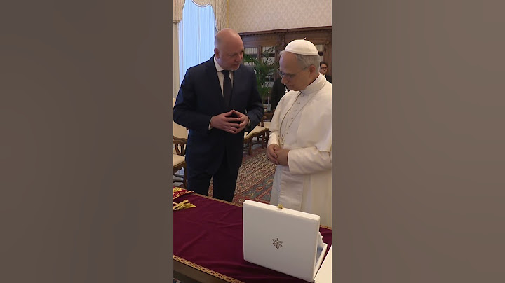 Pope #Leo14 received the Prime Minister of #Bulgaria, Rosen Dimitrov Zhelyazkov. #vatican #shorts