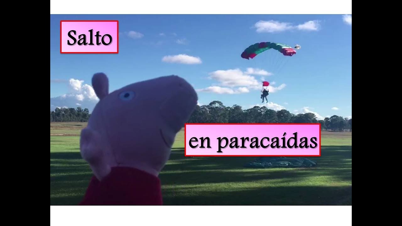 Peppa Pig quiere saltar en paracaídas | Vídeos de Peppa Pig en español