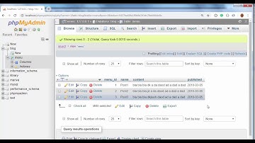 Learn Web Development With IK, video 7 - PHP access to MySQL database
