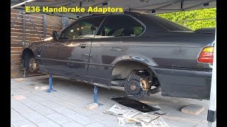 Big thanks for mark c hooking me up with the laser cut adaptor plates
which enabled to fit an e46 330ci brake kit my e36 325i. 40mm+
extra...