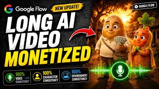 Celebrity I Created a Long AI Video using Google Flow 100% Voice Consistency | Insane Results Net Worth