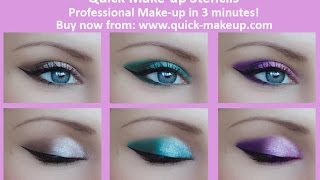 Smokey Cat Eye Tutorial with Quick Make-up Stencils